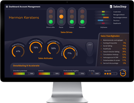 SalesStep Dashboard